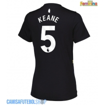 Camisa de time de futebol Everton Michael Keane #5 Replicas 3º Equipamento Feminina 2025-26 Manga Curta